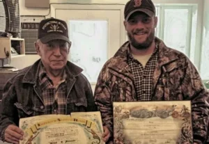 Our Own Veterans. L- Sonny Fernandez (USN) & R - Zach Lyon (USMC)